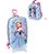 Mochila Escolar de Rodinhas Frozen Elza 3D Maxtoy + Lancheira - Imagem 1