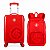 Kit Mala De Viagem Bordo Com Rodas 360 Pc Internacional + Mochila Colorado - Imagem 1