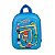 Mochila Escolar de Rodinhas Divertidamente Roleta Azul 3D Maxtoy + Lancheira - Imagem 4