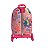 Mochila Escolar de Rodinhas Divertidamente Roleta Rosa 3D Maxtoy + Lancheira - Imagem 4