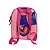 Mochila Escolar de Rodinhas Divertidamente Roleta Rosa 3D Maxtoy + Lancheira - Imagem 5