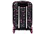 Kit Mala Escolar 03 Rodinhas Barbie Pink Style Black - Imagem 4