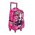 Mala Mochila com Rodinhas Escolar Infantil Grande Rosa Emilly Vick R - Imagem 2