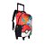 Mochila com Rodinhas e Alças Escolar Infantil Vermelha Pokémon Evoluções R - Imagem 2