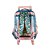Mochila com Rodinhas Escolar Infantil Grande Azul Moana Disney - Imagem 3