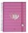 Caderno Smart Rebecca Bonbon Rosa 80 Fls 10 Matérias - Imagem 2
