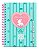 Caderno Smart Rebecca Bonbon 80 Fls 10 Matérias Azul - Imagem 1