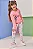 BLUSAO ML E LEGGING ROSA ALOHA - Imagem 1