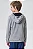 JAQUETA EM FLEECE COM ELASTANO CINZA CLARO - Imagem 3