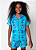 SHORT DOLL TEEN VISCOSE STITCH AZUL 8 7909692244644 - Imagem 1