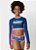 CONJUNTO CROPPED TEEN UNI TENNIS AZUL MARINHO 14 7909692260118 - Imagem 1