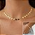 COLAR SHOKER E PULSEIRA CORAÇÃO - CONJUNTO FOLHEADO OURO 1022 - Imagem 1