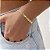 COLAR SHOKER E PULSEIRA - CONJUNTO FOLHEADO OURO 1023 - Imagem 3