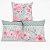 Kit 3 Capas de Almofada Floral - Imagem 1