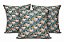 Kit 3 Capas de Almofadas Gatos - Imagem 1