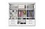 GR. HERCULES 6PTS C/ESPELHO COR BRANCO - CARIOCA--- - Imagem 2