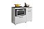 BALCAO COOKTOP GOLD 5 BOCAS 2PTS - BRANCO - Imagem 1