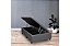 BOX BAU *88 KORINO LINHO CINZA - UNIFLEX - Imagem 2
