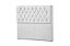 CABECEIRA CASAL 1,40 BARCELONA CLASSIC KORINO BRANCO/606 - Imagem 1