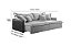 SOFA RETR BLOG 220CM LINHO CINZA-07/COR.PRETO-988 - INNOVE - Imagem 3