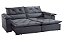 SOFA RETR IRON 180 - VEL CINZA/3040-09 - INNOVE - Imagem 1