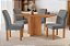 CJ MESA SALINAS 120X80 TP MAD C/4 CAD LONDRES T171 - CEL - Imagem 1
