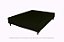 BOX/BASE SIMPLES CASAL CORINO PRETO - BIOSTAR - Imagem 1