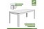 MESA ATHENAS 120 BRANCO – LOPAS - Imagem 2