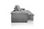 SOFA RETR SF.4250 VALENCIA 210CM VEL CINZA/526 - JC ESTOF - Imagem 3