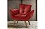 POLTRONA LUNA - VERMELHO - Imagem 2