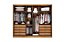 GR. RIZON GLASS 6PTS REFL 8GV C/KIT LED CUMARU - NH - Imagem 2