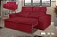 SOFA RETRATIL 1.95 BEATRIZ - TEC VERMELHO - Imagem 2