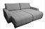 SOFA RETR OSASCO S/CX 230CM LINHO CINZA/015 - FERONI - Imagem 1
