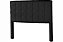 CABECEIRA SOLTEIRO 0.90 ESTOFADA FIRENZE C/ FRAME CORINO PRETO - Imagem 1