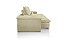 SOFA RETR VALENCIA 250CM VEL BEGE/561 - JC ESTOFADOS - Imagem 4