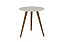 MESA CANTO BELATRIX ALT 50 DIAM 45 OFF - DELINE DECOR - Imagem 1
