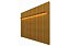 PAINEL NOBRE RIPADO C/PRAT LED 250X230 NATURALE - GELIUS - Imagem 1