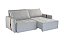 SOFA RETR SF.5890 MARAGOGI/10 LINHO CINZA 2281HR - LUXURY - Imagem 1
