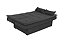SOFA CAMA BAU SF.5840 BUZIOS/21 VEL CINZA 2303/A - LUXURY - Imagem 4