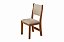 MESA MILANI 120X80 MEL/OFF C/4 CAD SOL LINHO BEGE  - VIERO - Imagem 3