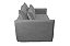 SOFA CAMA SF.4390 NORONHA VELUDO CINZA 526-BR P/COLCHAO - JC - Imagem 3