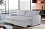 SOFA RETR BAURU 180CM S/CX LINHO CINZA/461 - EST TEIX - Imagem 2