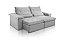 SOFA RETR VALENCIA 210CM VEL PRATA/562 - JC ESTOFADOS - Imagem 3