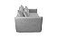 SOFA CAMA NORONHA LINHO CNZ ESC/566-BR P/COLCHAO  - JC ESTOF - Imagem 3