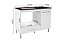 MULTIUSO COOKTOP 1.05  4 BOCAS 1PT 1GAV BR/PTO - INDEKES - Imagem 3
