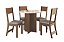 CJ MESA ALICE RED 0.90 FREIJO/OFF C/4CAD LINHO/797 - INDEKES - Imagem 1