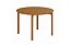 MESA CATIVA 108 S/ VIDRO CINAMOMO - JCM - Imagem 1