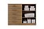COMODA CQ.1320 SPACE 5 GV/ 2 PORTAS - CUMARU - NH - Imagem 2