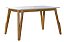 MESA SIENA 200X100 MEL/OFF WHITE - ART ASS - Imagem 1