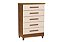 COMODA PAOLA 5GAV MEL/OFF - RUD RACK - Imagem 1